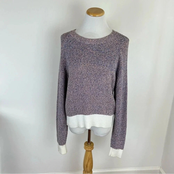 Rag & Bone Crewneck Chunky Sweater Pink Size S - Picture 1 of 5